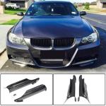 BMW 3 Series E90 M Sport Pre-LCI 2005-2018 Front Bumper Splitters Carbon Fiber