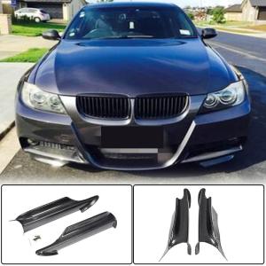 BMW 3 Series E90 M Sport Pre-LCI 2005-2018 Front Bumper Splitters Carbon Fiber
