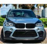 BMW X5M F85 X6M F86 2015-2019 Front Bumper Lip Carbon Fiber