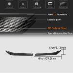 Infiniti Q50 2014-2017 Rear Bumper Splitters Carbon Fiber