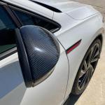 Volkswagen VW Golf 8 MK8 GTI R Rline 2021+ Mirror Covers Carbon Fiber