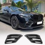 Mercedes Benz W223 S450 S500 S580 2021-2025 Carbon Fiber Carbon Front Bumper Air Vent Cover