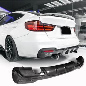 BMW 3 Series F34 M Sport GT Gran Turismo 2014-2018 Rear Bumper Diffuser Carbon Fiber