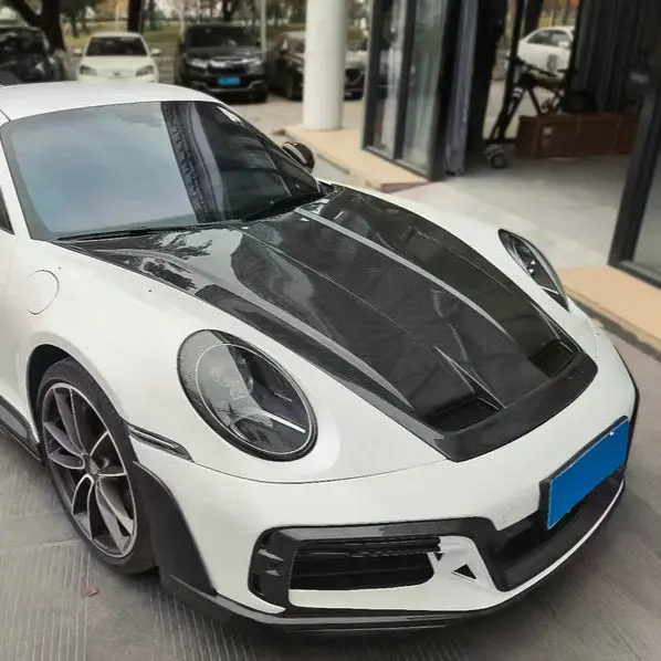 Porsche 911 992 S 4S Turbo S GT3 Type front hood