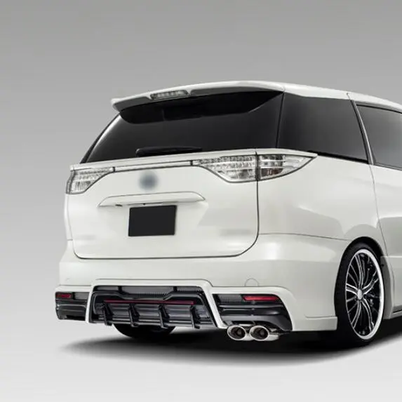 TOYOTA ESTIMA 06-17 Aeras ACR50 XR50 ADM Style Rear lip(facelifted)