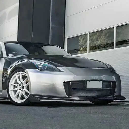 Nissan 350Z NIS Version 2 Front Bumper w/ carbon front lip