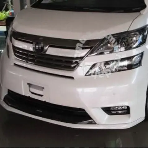 Toyota 08-11 Vellfire 20 series AH20 TR Style front lip (For S body)