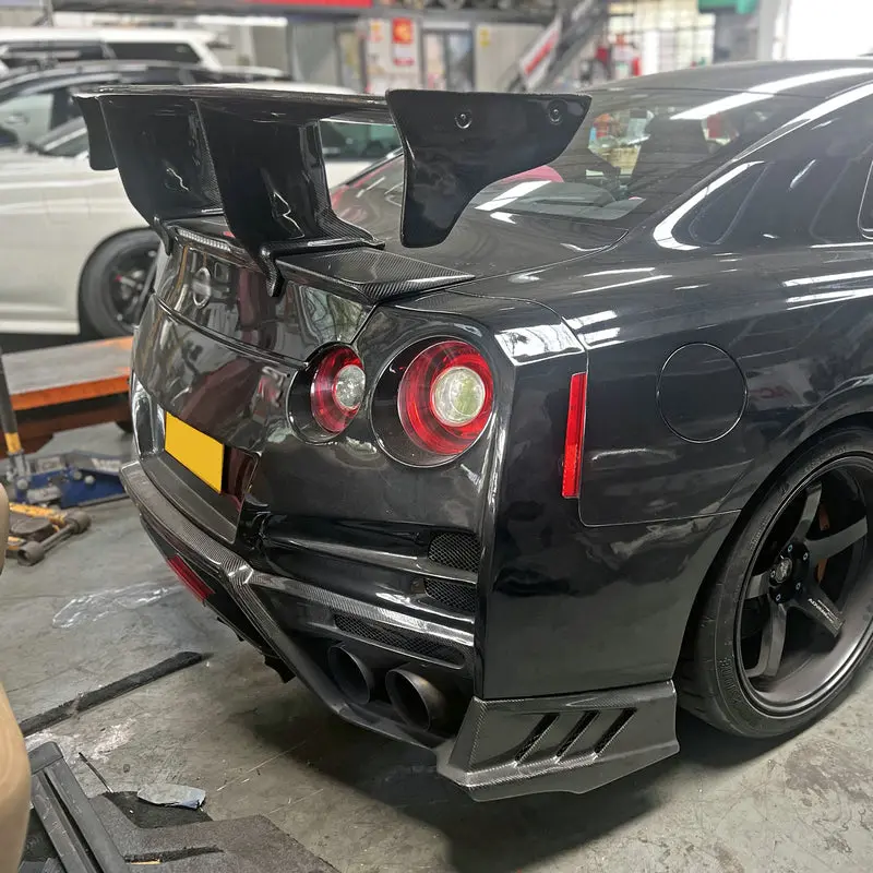 Nissan MY17 R35 GTR TS Style Rear bumper (Only Use with TS Style Rear Lip)