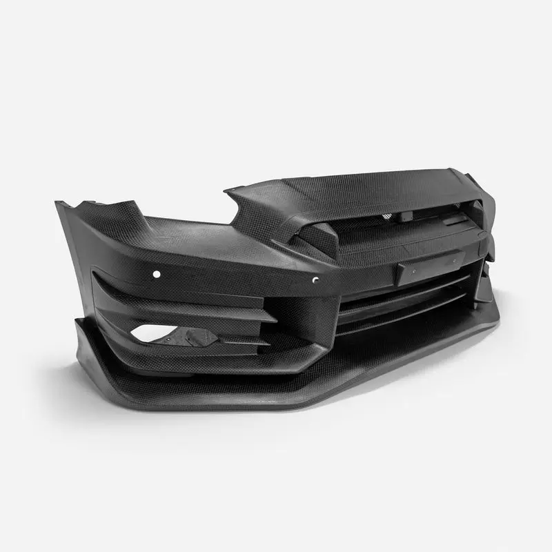 Nissan2024 R35 GTR TSM24 Type Front Bumper (Included Front lip/ Front under diffuser）portion gloss, with surface coating