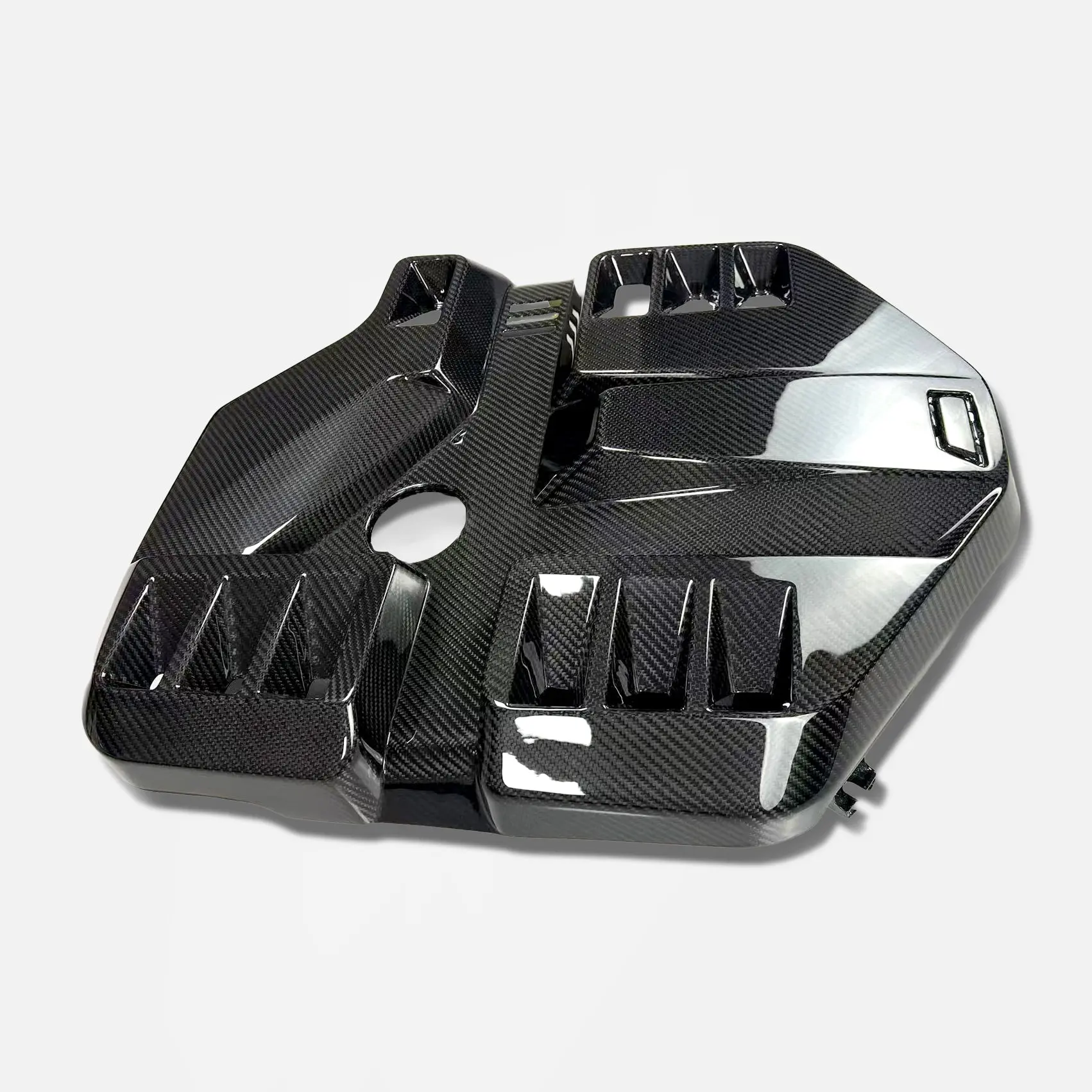BMW M2 G87 M3 G80 G81 M4 G82 G83 EV Type Pre-preg carbon engine cover replacement