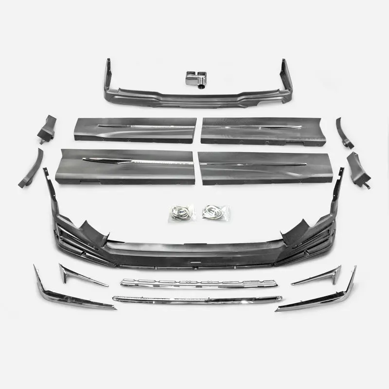 17-20 Toyota Voxy 80 Facelift MOD Type full kit included chrome trim (FL, DP, RL)