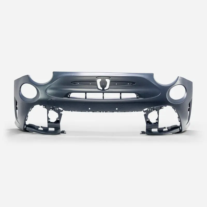 Fiat 500 15+ upgrade to Abarth plastic front bumper (500 EU 16-25 facelift S4)