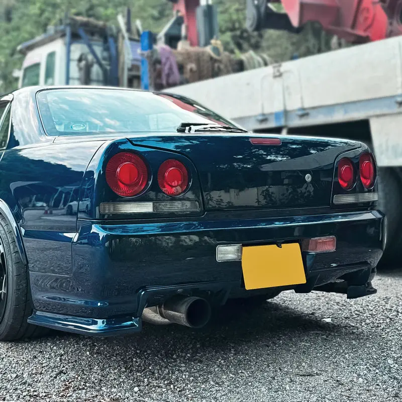 Nissan Skyline HR34 4 Door R Type rear bumper spat(FIts R344D-RB-R)