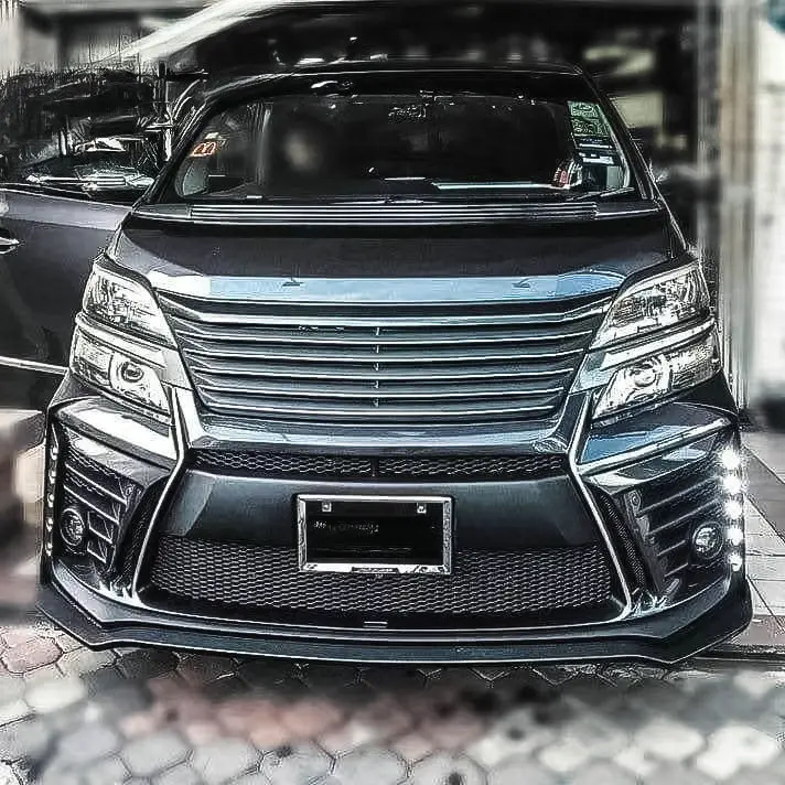 Toyota 08-15 Vellfire 20 series AH20 SLKB Type front bumper