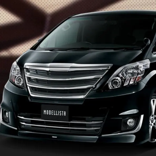 Toyota 12-14 Alphard 20 series AH20 MDLT Style front grill (Facelift)