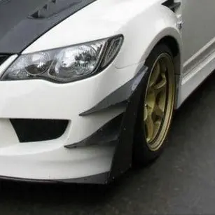 Honda Civic FD2 K Type Front bumper canard