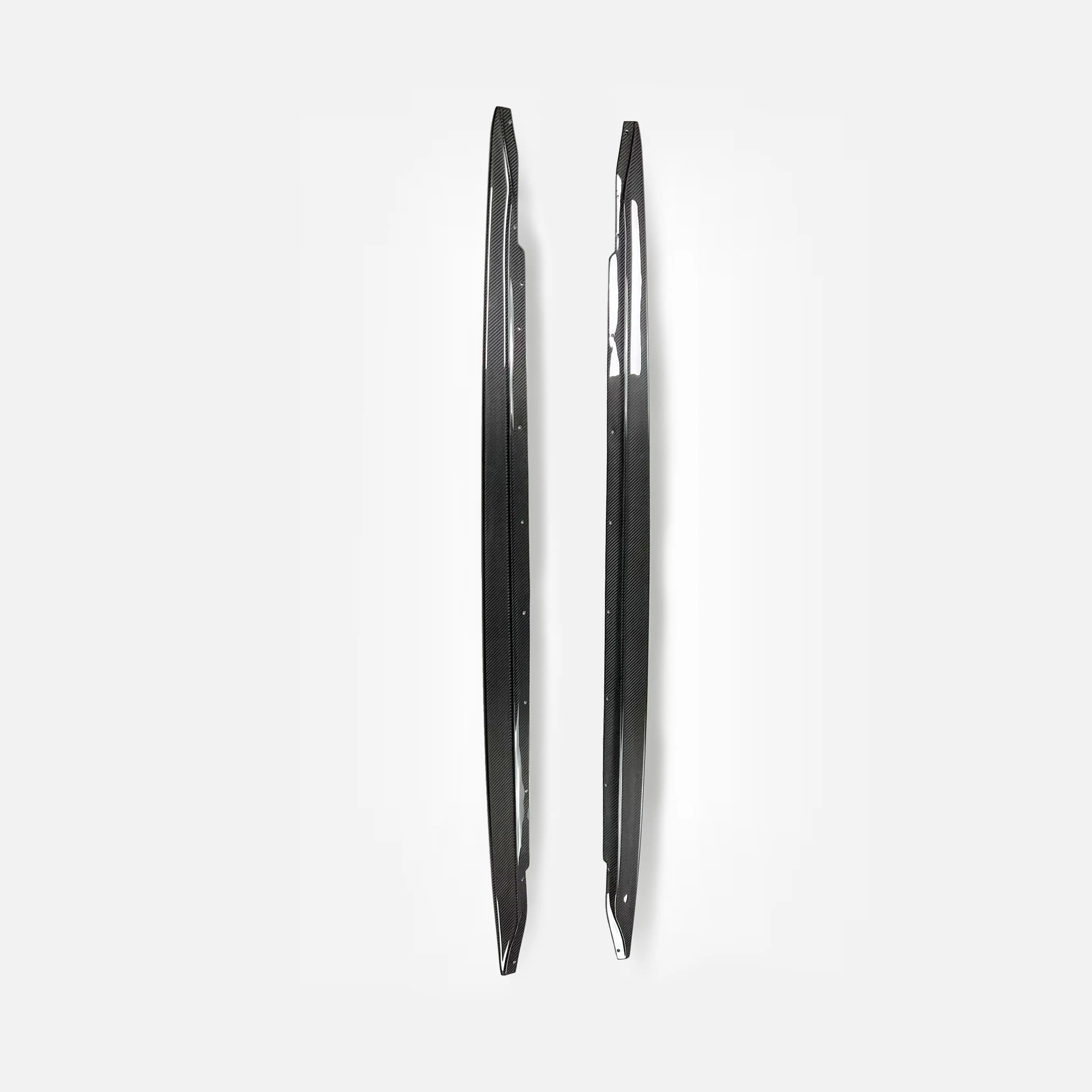 BMW M3 G80 Sedan Pre-preg carbon R Type side skirt extension