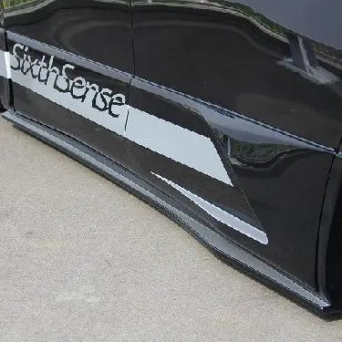 Toyota 08-14 Alphard Vellfire 20 series AH20 SS Style side skirt