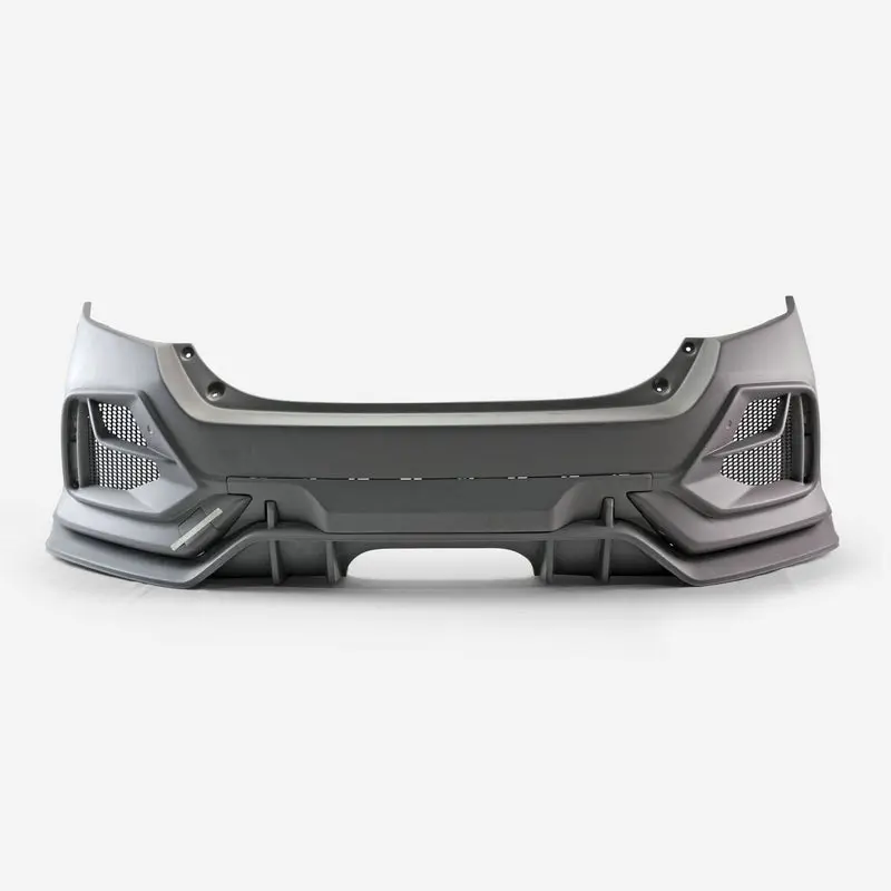 Honda FK7 convert to FK8 Rear Bumper with Rear Lip