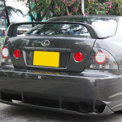 LEXUS 98-05 IS200 RS200 XE10 Altezza CS Style rear bumper with under diffuser