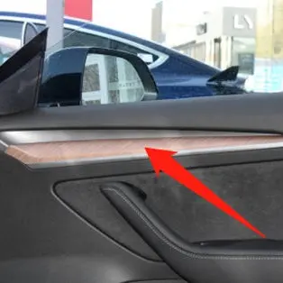 Tesla Model 3 door panel trim 2pcs