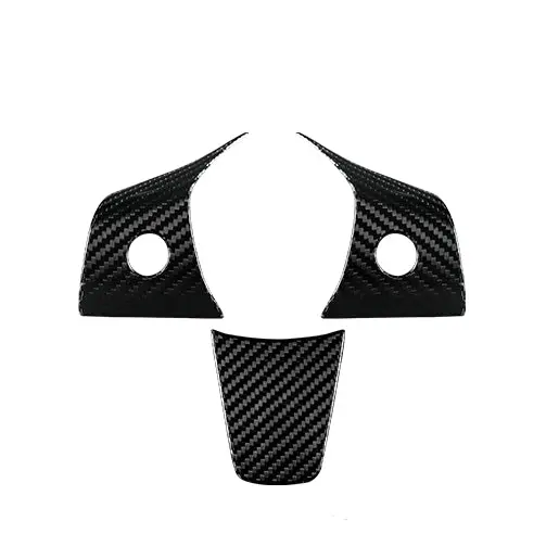 Tesla Model 3 & Y Steering Wheel Accents 3Pcs