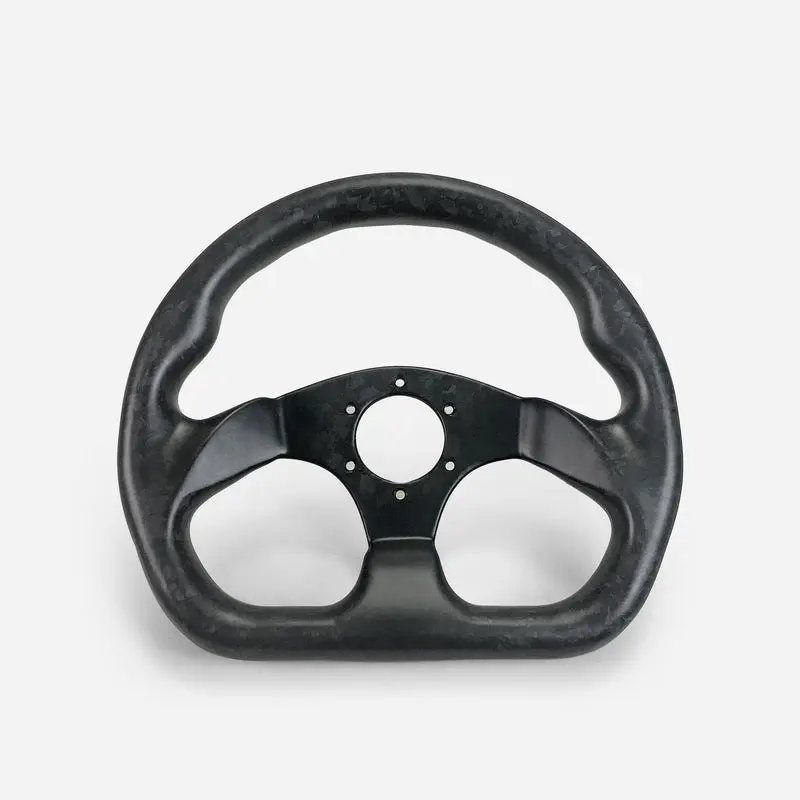 Universal Flat Type Steering wheel (320mm diamete, 6 bolts 70mm PCD (Same fitment with MOMO, OMP & Sparco)