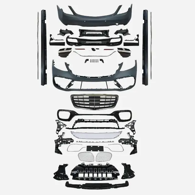 Mercedes-Benz 18-22 W222 S-Class to S65 Conversion Kit(FB/FG with ACC/SS/RB)