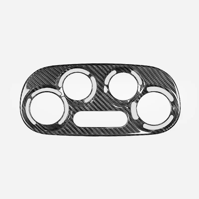 Fiat Abarth 500 595 695 2016-2023 AC climate control cover (Fits with digital climate control)