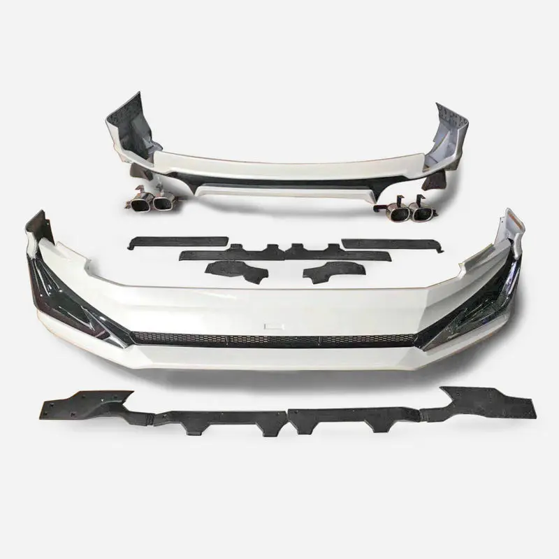 TOYOTA PRADO 18 M-Style Lip kit(Front lip/Rear lip/4 tail muffler tips)