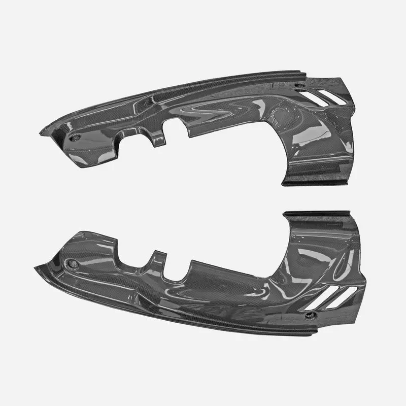Ferrari F8 OEM style engine side cover 2Pcs (Convertible use)
