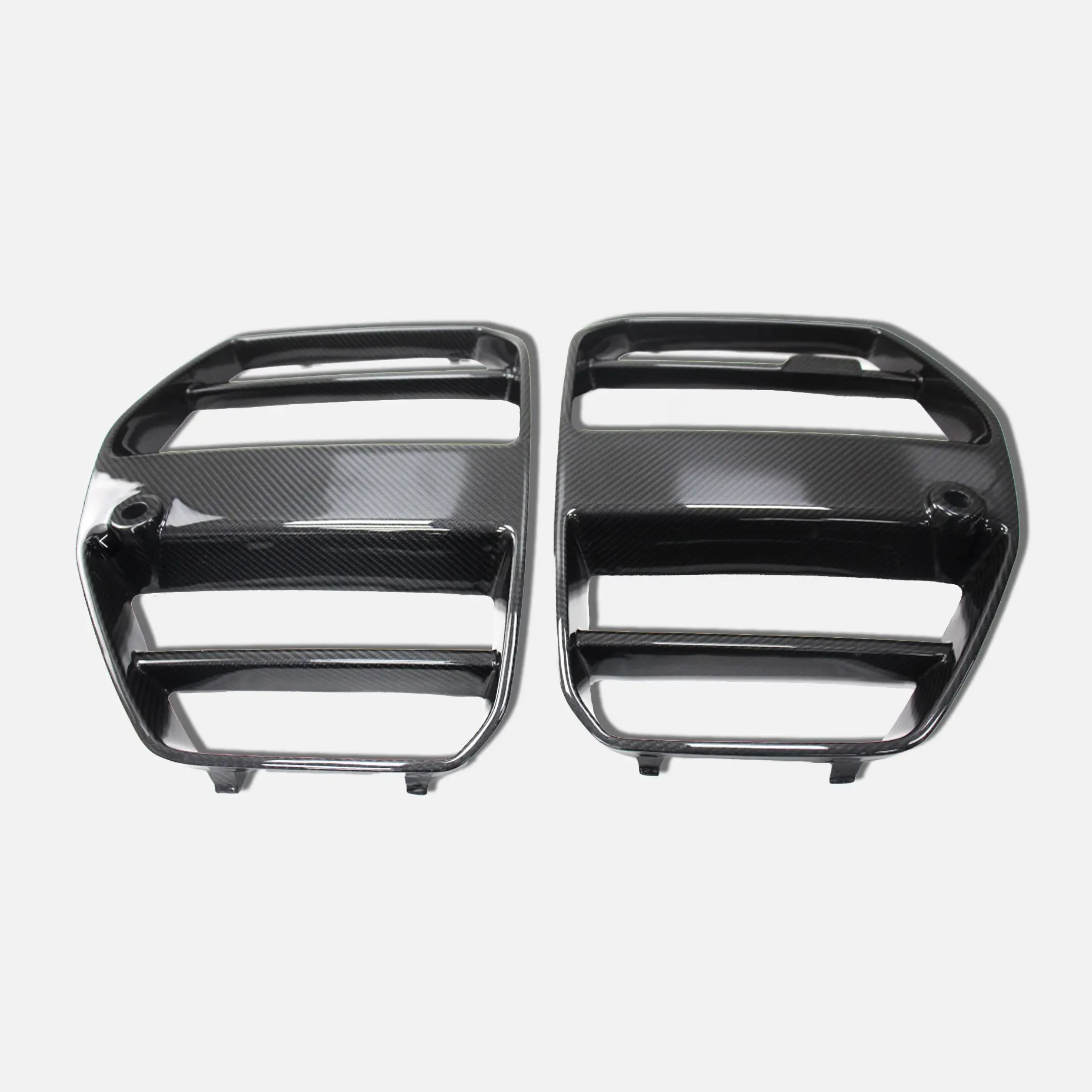 BMW M3 G80 Sedan M4 G82 Coupe Pre-preg carbon Type ST front grill pair