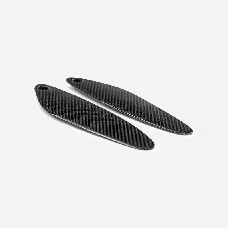 Nissan Skyline R33 GTR Spoiler end caps with metal clips (No logo)