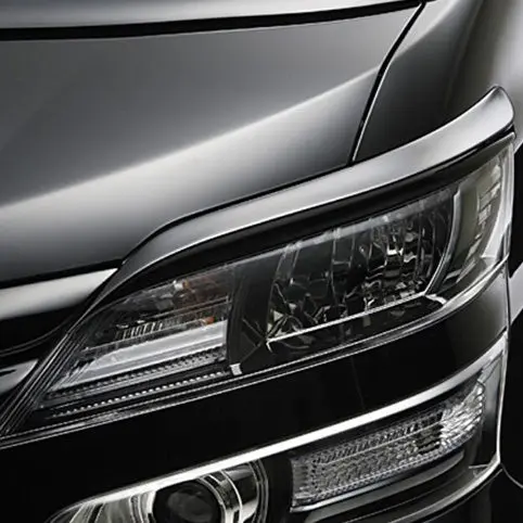 Toyota 08-15 Vellfire 20 series AH20 AFF Style headlight eyebrow