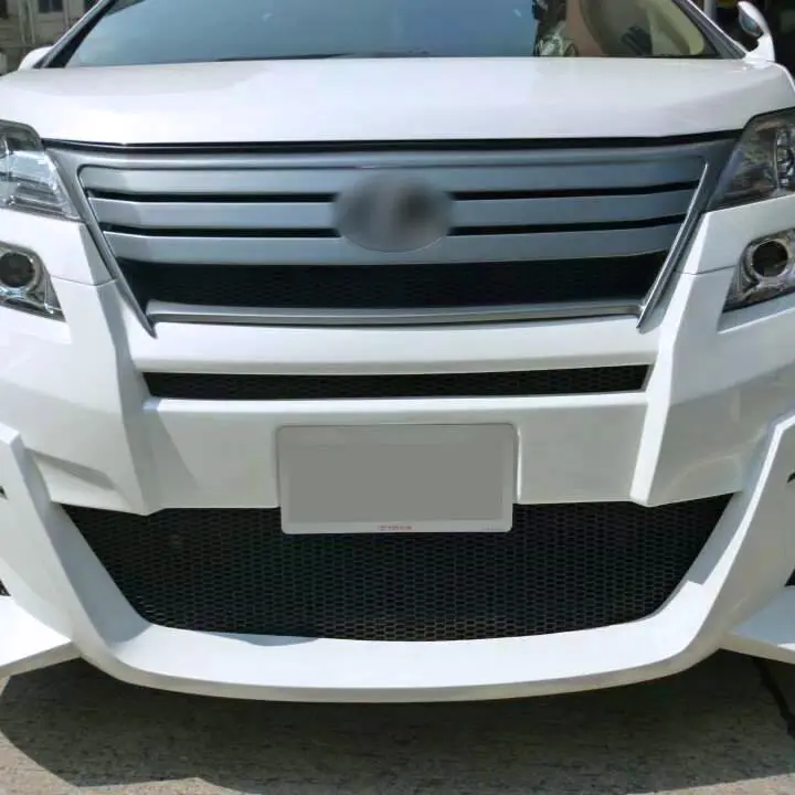 Toyota 08-15 Vellfire 20 series AH20 WD Style front bumper