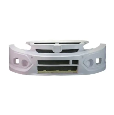 Honda Civic FK7 TCR Type wide body front bumper with fog light cover
