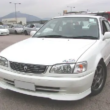 Toyota 98-00 Corolla AE110 GT Style Front lip (4 Door Saloon)