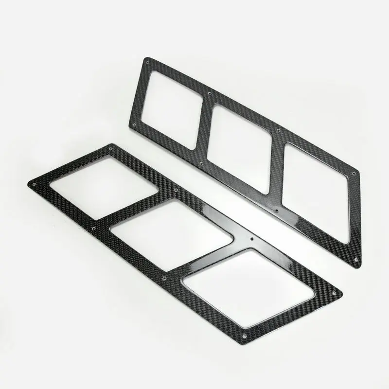 Universal Carbon bumper air vent duct (360mm x 100mm)