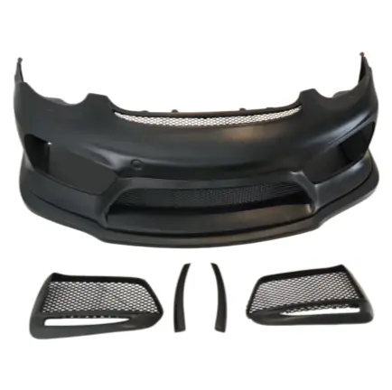 Porsche Cayman 987 GT4 Style front bumper with undertray & Fog light cover