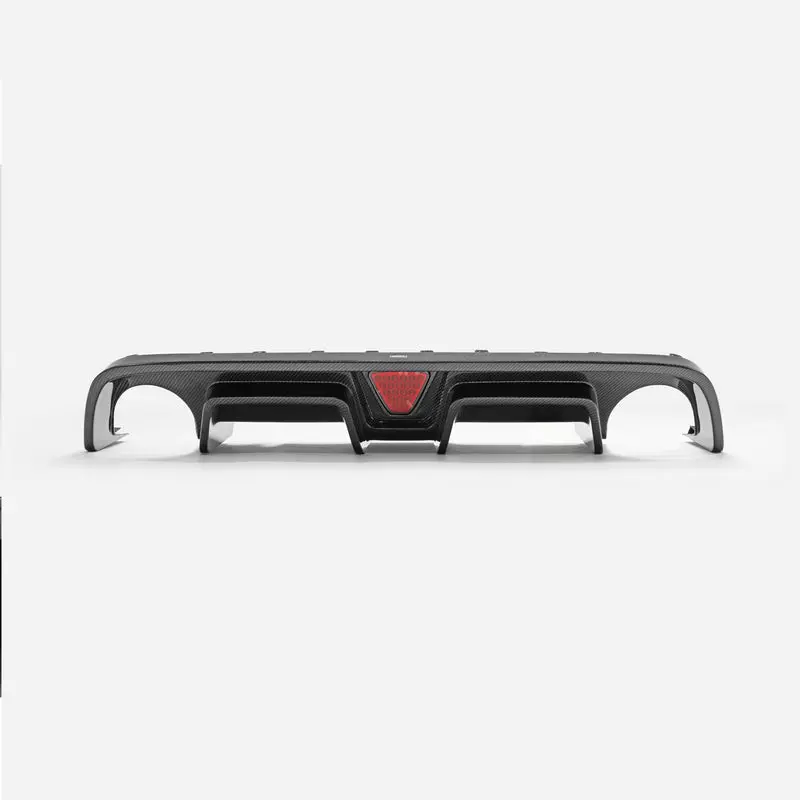 Fiat 595 Abarth Series 4 on~ EPA Type rear diffuser (With rear fog light)